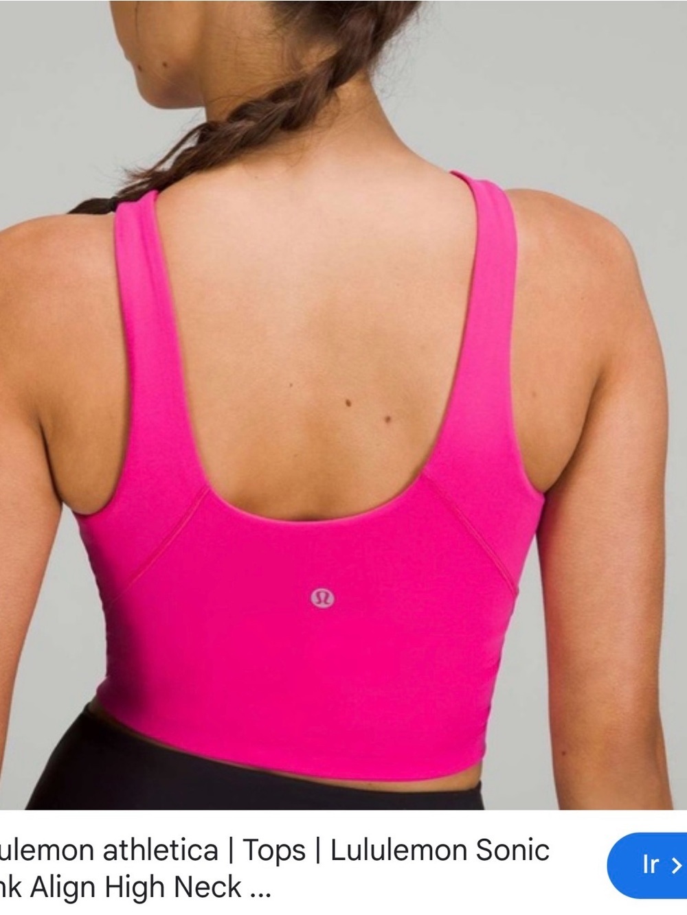 lululemon athletica align tank -Sonic Pink